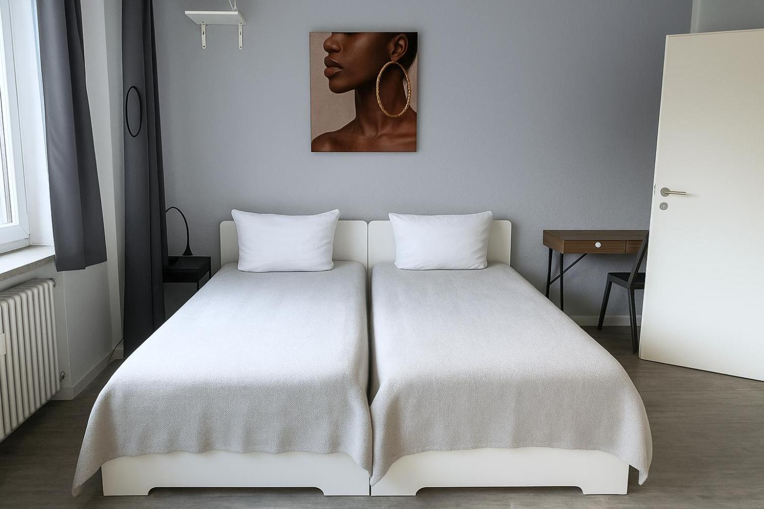 Vaz Apartments Essen, Kueche, Wlan, Tv, Netflix, Ca 15 Min Messe U Hbf Bagian luar foto